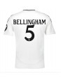 Real Madrid Jude Bellingham #5 Domácí Dres 2024-25 Krátký Rukáv